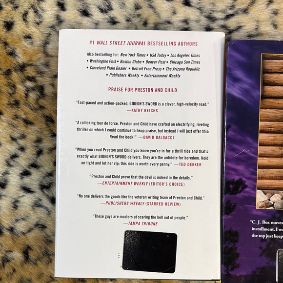 Gideon's Sword and C.J. Box Book Set - Picture 2 of 7